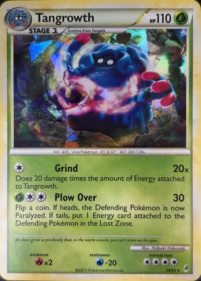 Tangrowth [Cracked Ice] - Pokemon Call of Legends #34