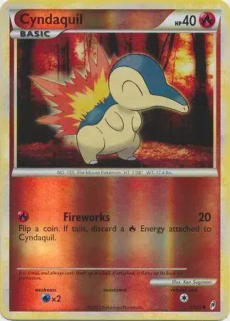 Cyndaquil [Reverse Holo] - Pokemon Call of Legends #55