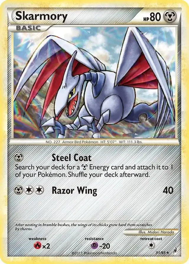 Skarmory - Pokemon Call of Legends #31