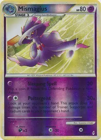 Mismagius [Reverse Holo] - Pokemon Call of Legends #28