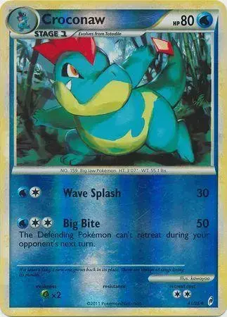 Croconaw [Reverse Holo] - Pokemon Call of Legends #41