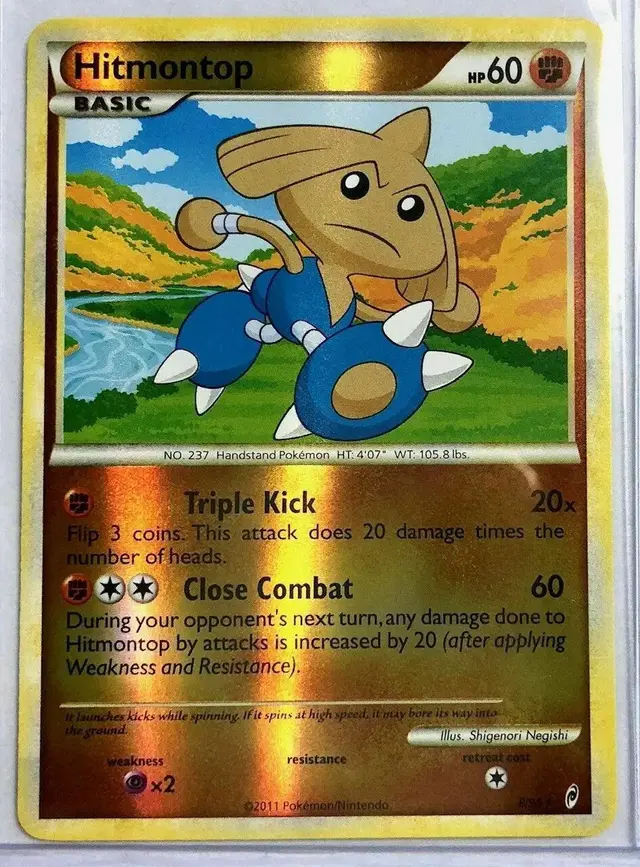 Hitmontop [Reverse Holo] - Pokemon Call of Legends #8