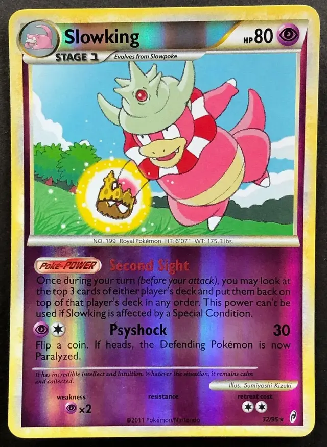 Slowking [Reverse Holo] - Pokemon Call of Legends #32