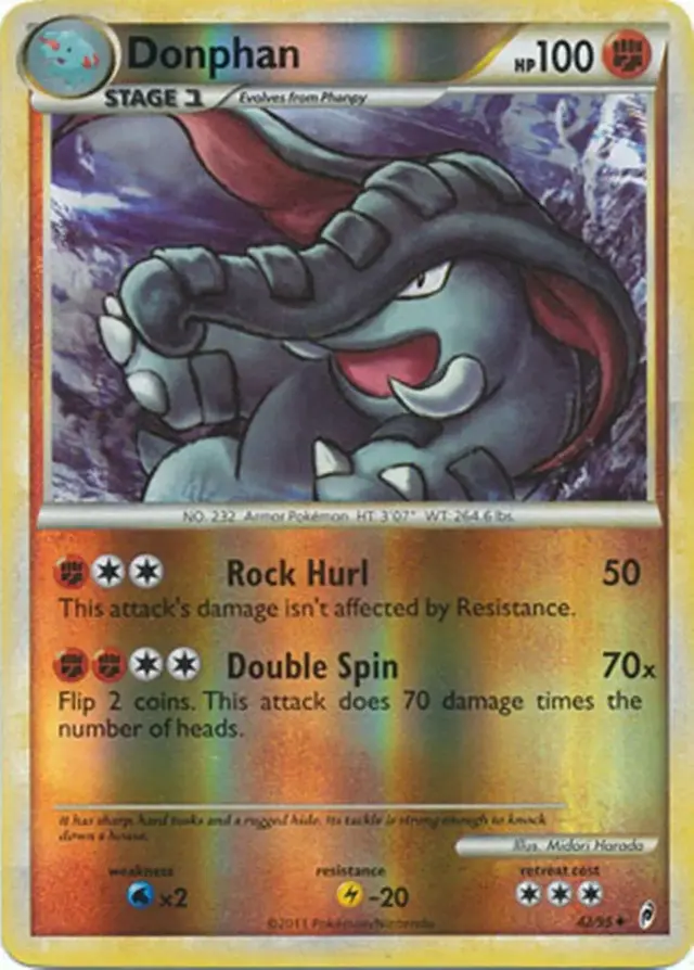 Donphan [Reverse Holo] - Pokemon Call of Legends #42