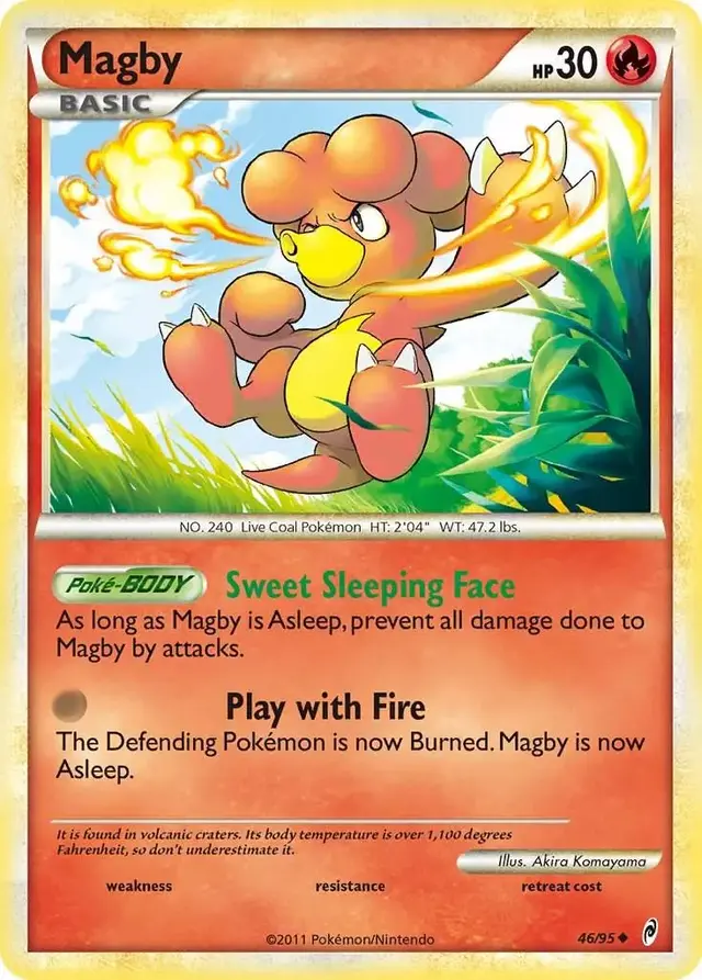 Magby - Pokemon Call of Legends #46