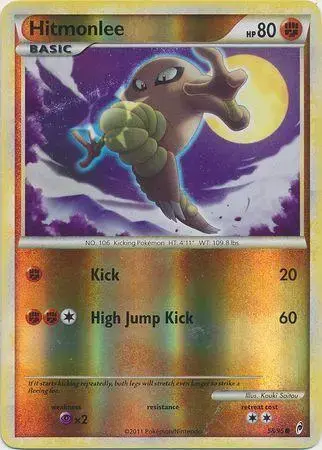 Hitmonlee [Reverse Holo] - Pokemon Call of Legends #58