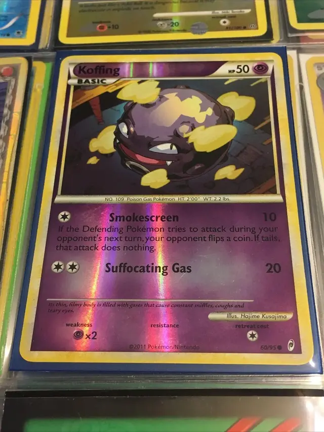 Koffing [Reverse Holo] - Pokemon Call of Legends #60