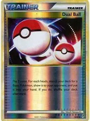 Dual Ball [Reverse Holo] - Pokemon Call of Legends #78