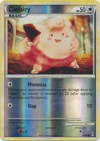 Clefairy [Reverse Holo] - Pokemon Call of Legends #54