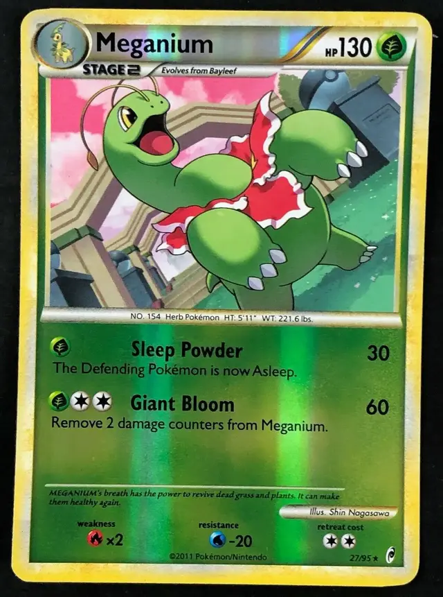 Meganium [Reverse Holo] - Pokemon Call of Legends #27
