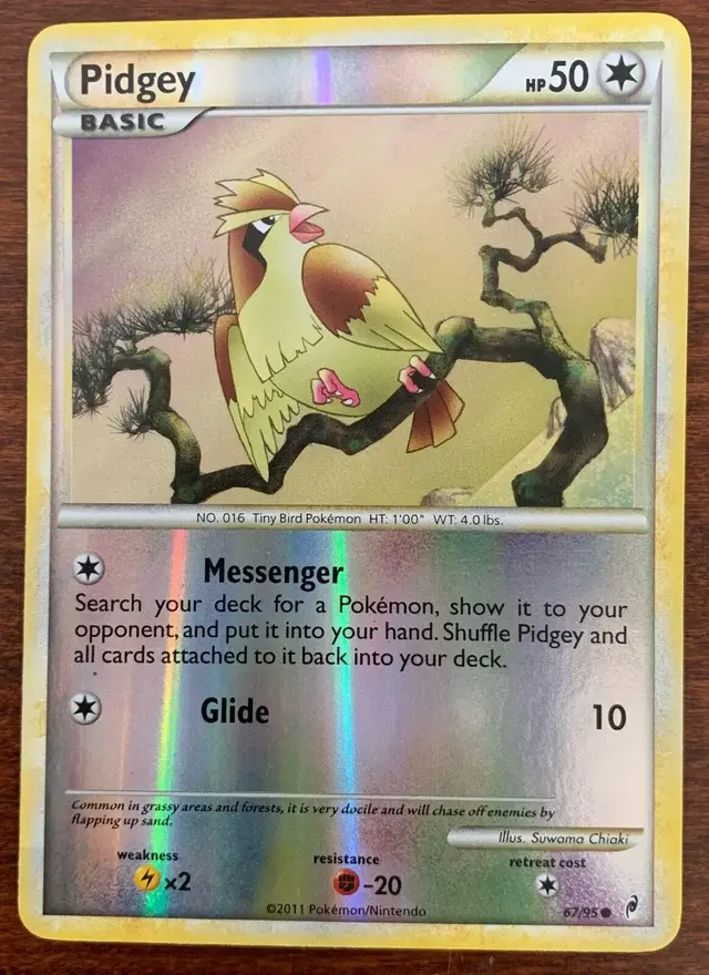 Pidgey [Reverse Holo] - Pokemon Call of Legends #67