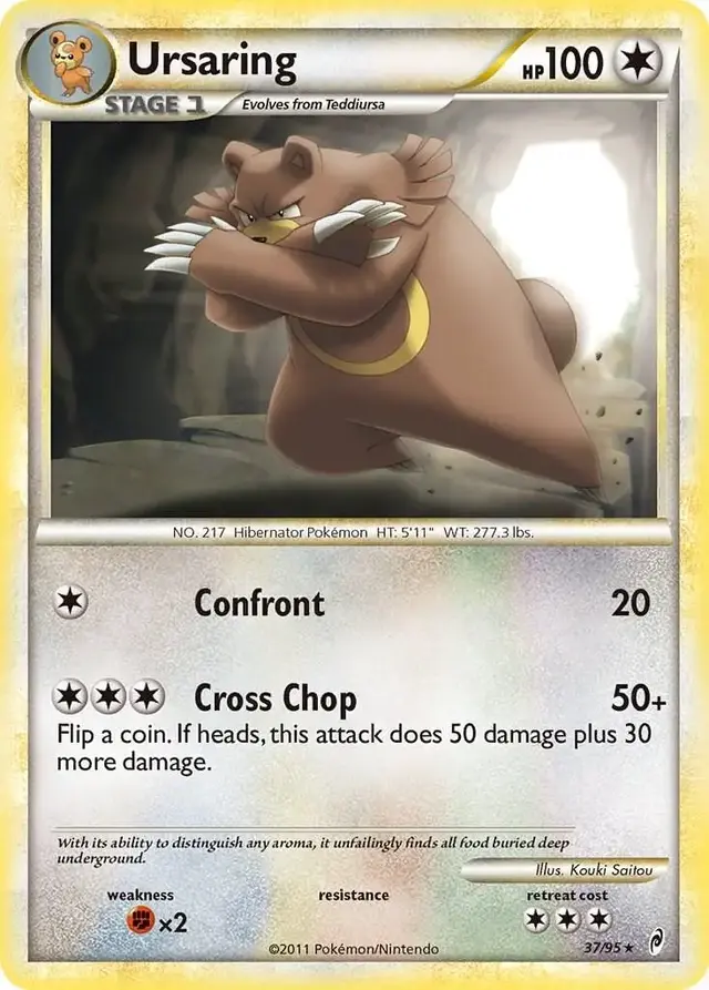 Ursaring - Pokemon Call of Legends #37