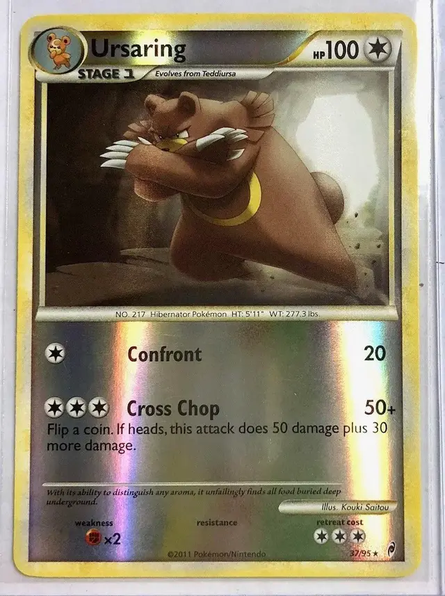 Ursaring [Reverse Holo] - Pokemon Call of Legends #37