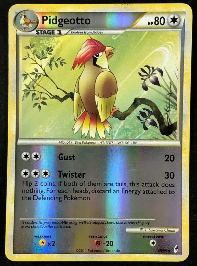 Pidgeotto [Reverse Holo] - Pokemon Call of Legends #48
