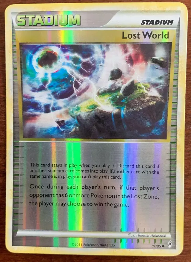 Lost World [Reverse Holo] - Pokemon Call of Legends #81