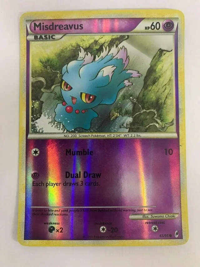 Misdreavus [Reverse Holo] - Pokemon Call of Legends #65