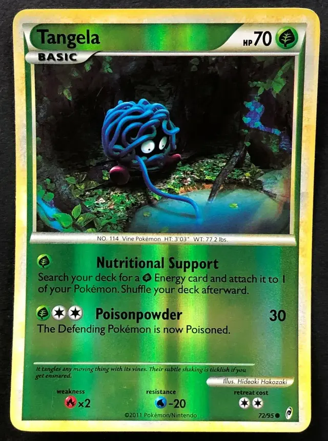Tangela [Reverse Holo] - Pokemon Call of Legends #72