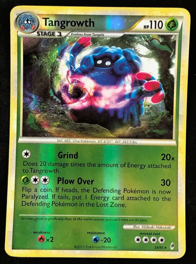 Tangrowth [Reverse Holo] - Pokemon Call of Legends #34