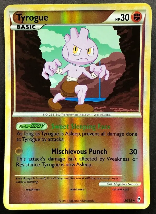 Tyrogue [Reverse Holo] - Pokemon Call of Legends #36