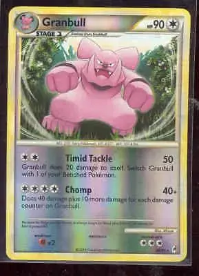 Granbull [Reverse Holo] - Pokemon Call of Legends #26