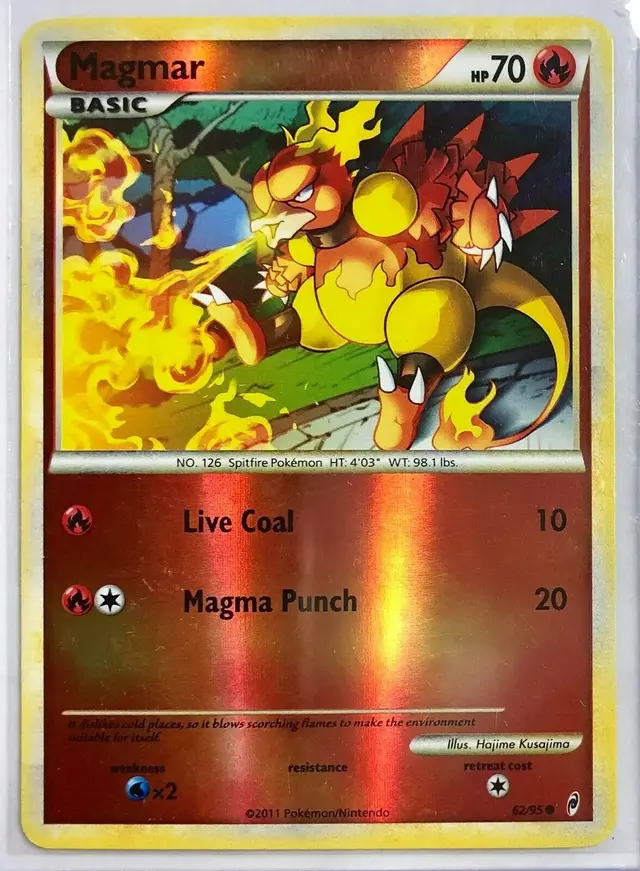 Magmar [Reverse Holo] - Pokemon Call of Legends #62