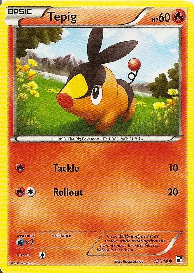 Tepig - Pokemon Black & White #15
