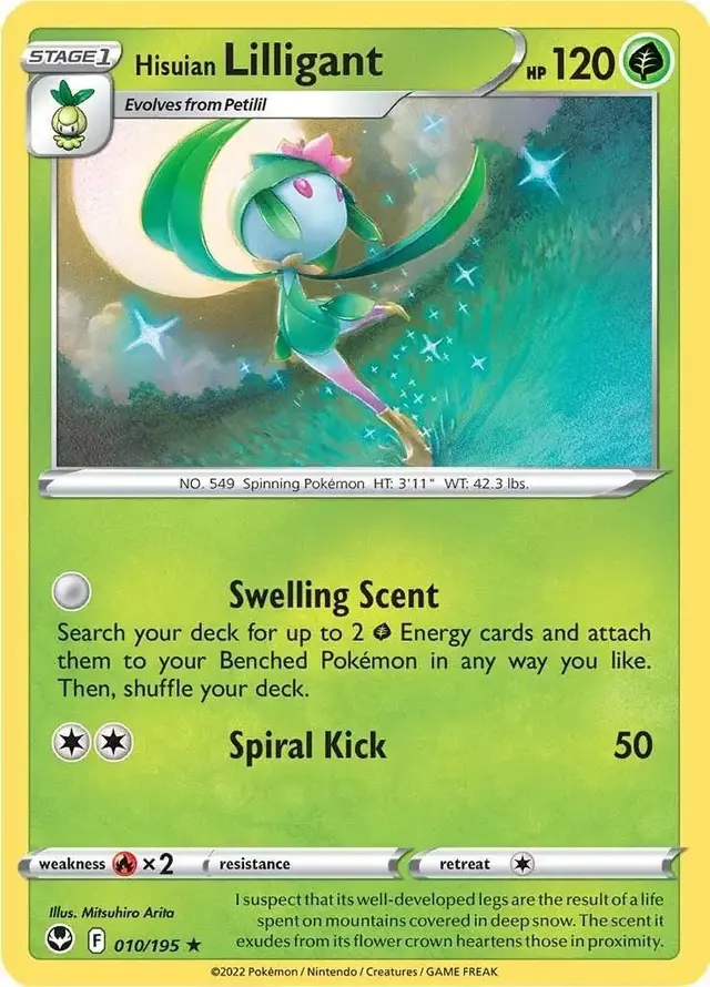 Lilligant - Pokemon Black & White #10