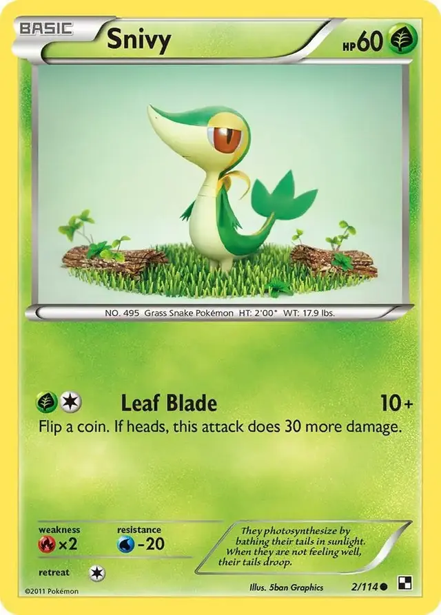 Snivy - Pokemon Black & White #2