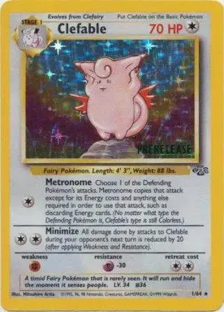 Clefable [Prerelease] - Pokemon Jungle #1