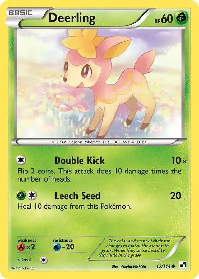 Deerling - Pokemon Black & White #13