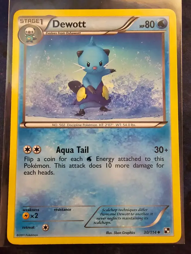 Dewott - Pokemon Black & White #30