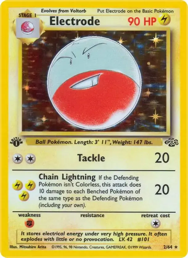 Electrode [1st Edition] - Pokemon Jungle #2
