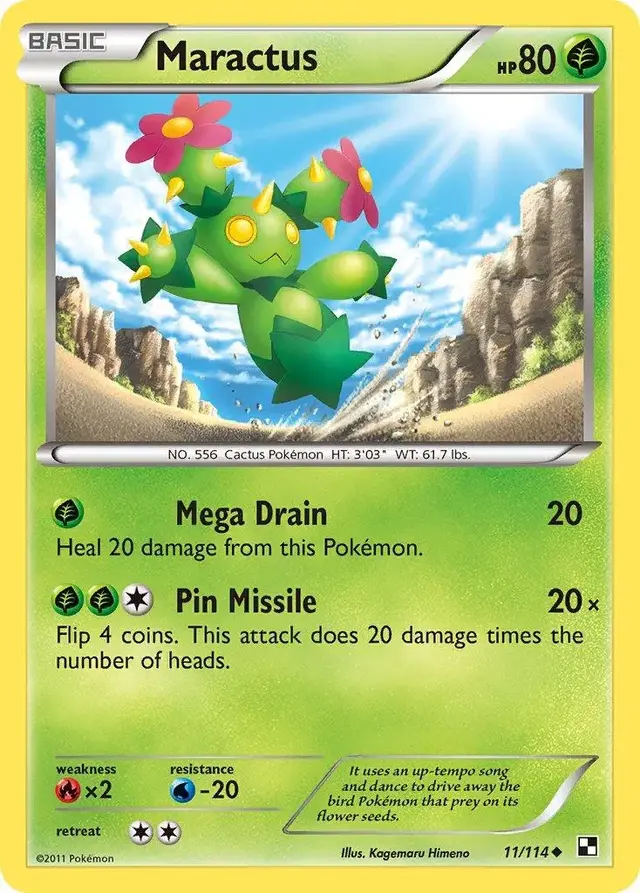 Maractus - Pokemon Black & White #11