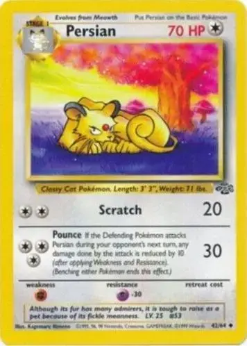 Persian - Pokemon Jungle #42