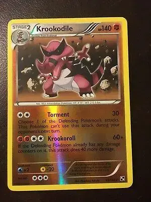 Krookodile [Reverse Holo] - Pokemon Black & White #65