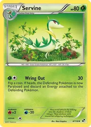 Servine - Pokemon Black & White #4