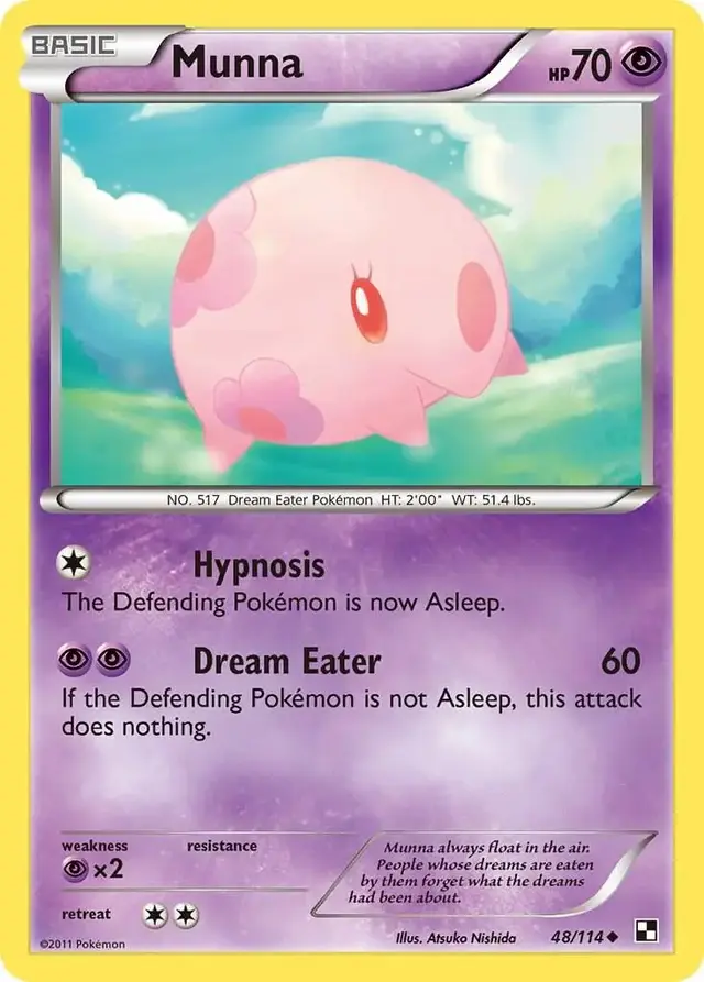 Munna - Pokemon Black & White #48