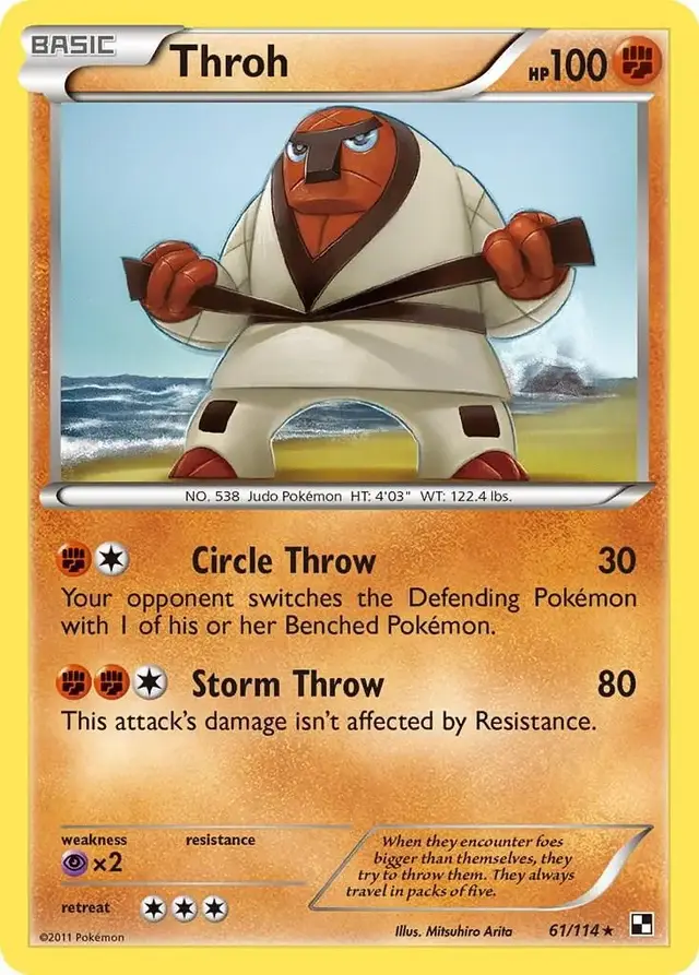 Throh - Pokemon Black & White #61