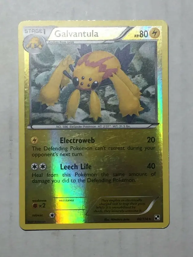 Galvantula [Reverse Holo] - Pokemon Black & White #46