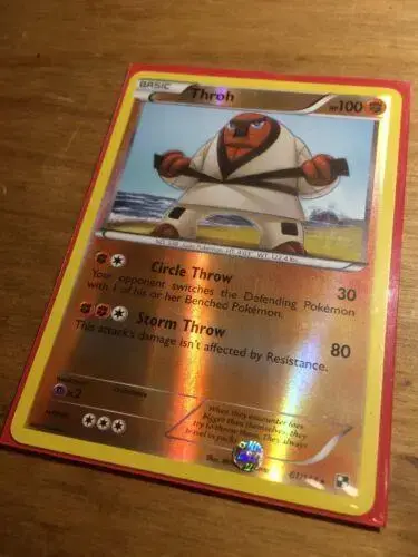 Throh [Reverse Holo] - Pokemon Black & White #61