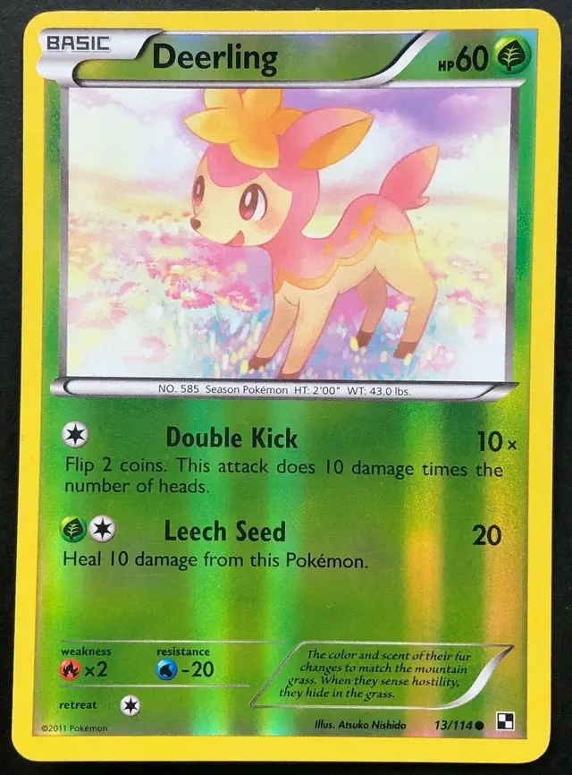 Deerling [Reverse Holo] - Pokemon Black & White #13