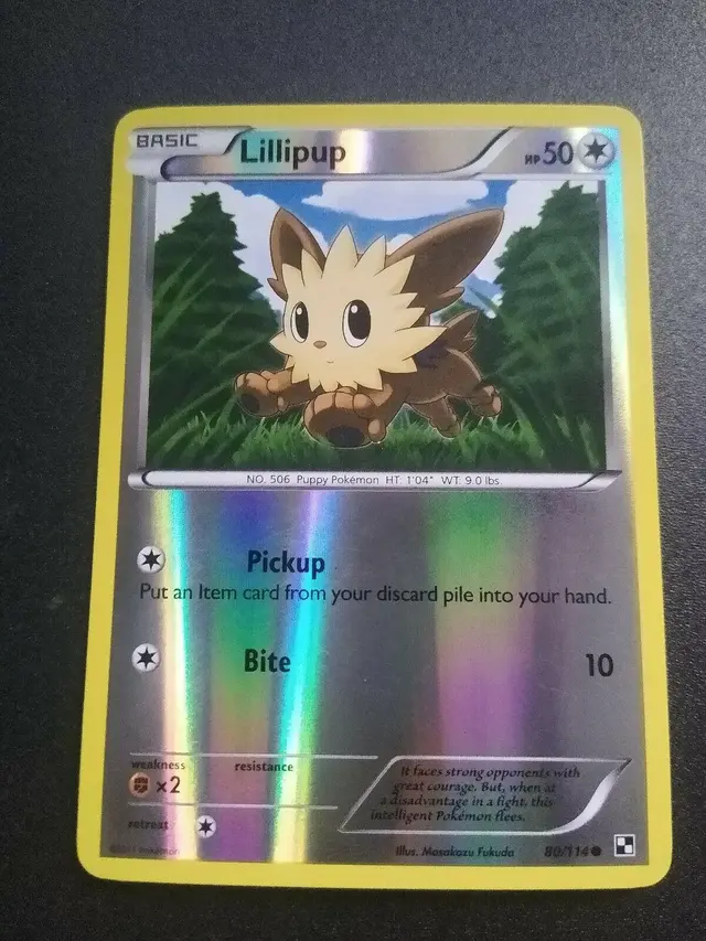 Lillipup - Pokemon Black & White #80