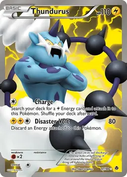 Thundurus #97 - Pokemon Emerging Powers