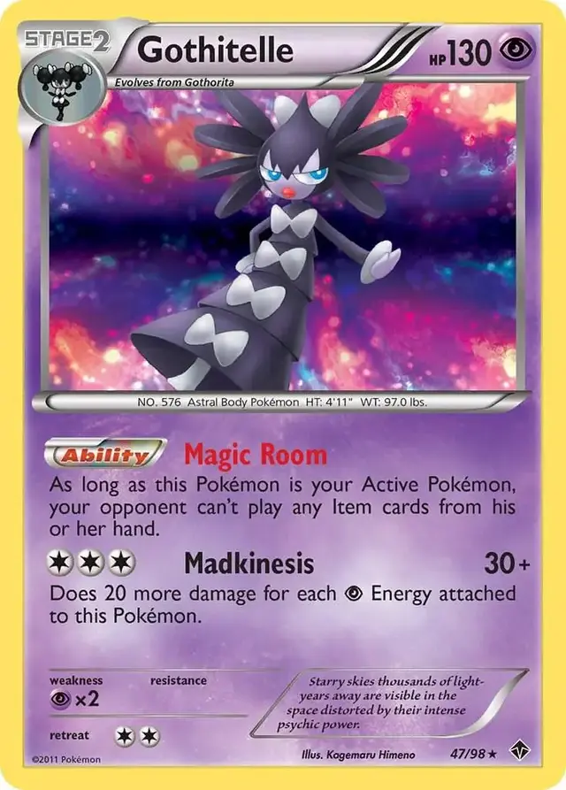 Gothitelle - Pokemon Emerging Powers #47