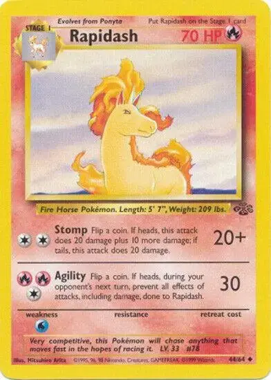 Rapidash - Pokemon Jungle #44