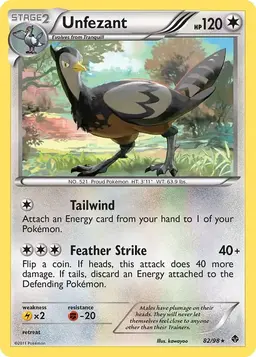 Unfezant - Pokemon Emerging Powers