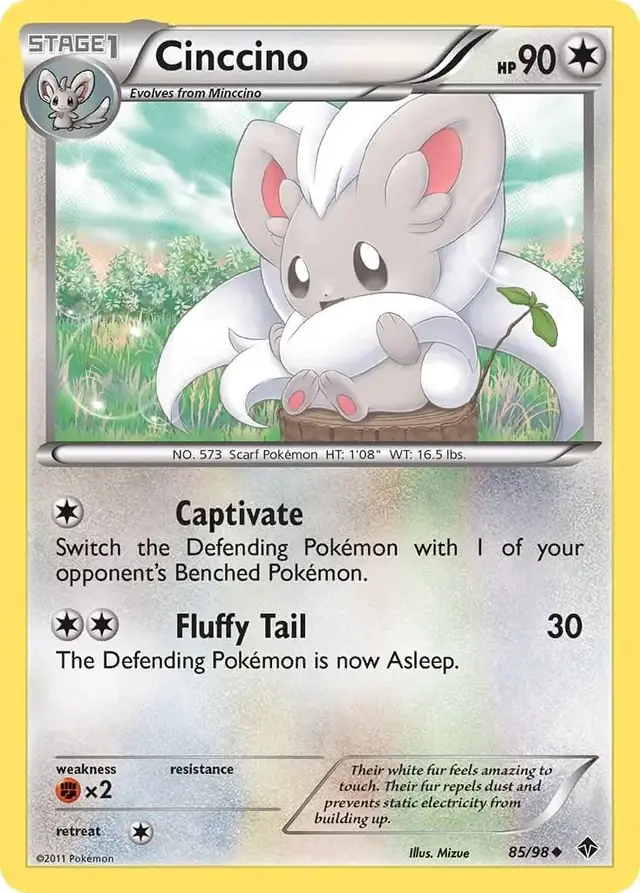 Cinccino - Pokemon Emerging Powers #85
