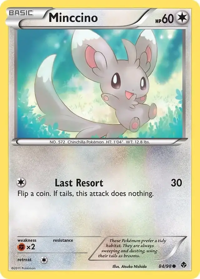 Minccino - Pokemon Emerging Powers #84