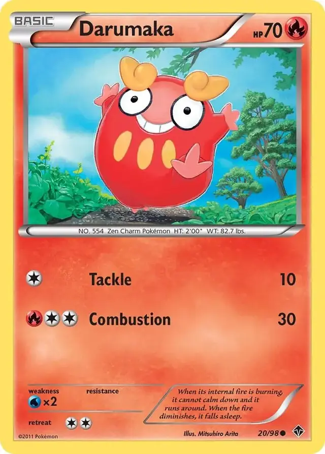 Darumaka - Pokemon Emerging Powers #20