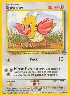 Spearow - Pokemon Jungle #62